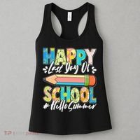 Happy Last Day Of School #Hello Summer Women's Tank Top thumb 3