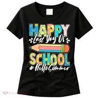 Happy Last Day Of School #Hello Summer Women's T-Shirt thumb 0