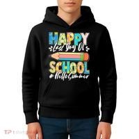 Happy Last Day Of School #Hello Summer Kids Hoodie thumb 4