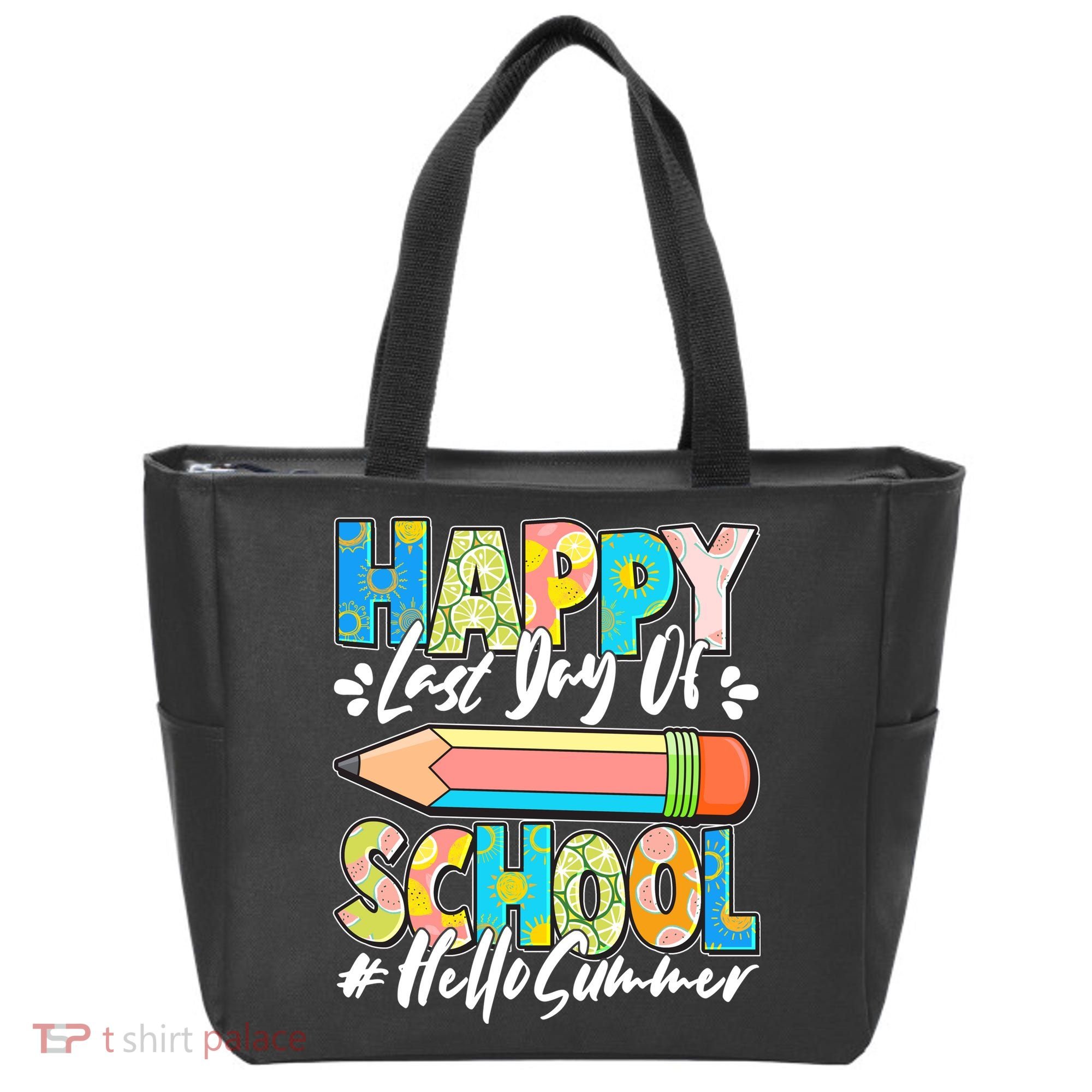 Happy Last Day Of School #Hello Summer Tote Bag