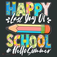 Happy Last Day Of School #Hello Summer Infant Baby Jersey Bodysuit thumb 2