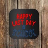 Happy Last Day Of School Summer Vacation Coaster thumb 0