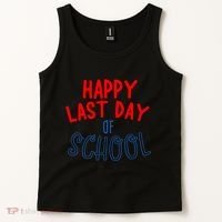 Happy Last Day Of School Summer Vacation Tank Top thumb 2