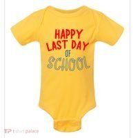 Happy Last Day Of School Summer Vacation Baby Bodysuit thumb 0