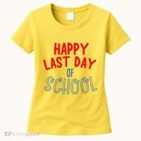Happy Last Day Of School Summer Vacation Women's T-Shirt thumb 0