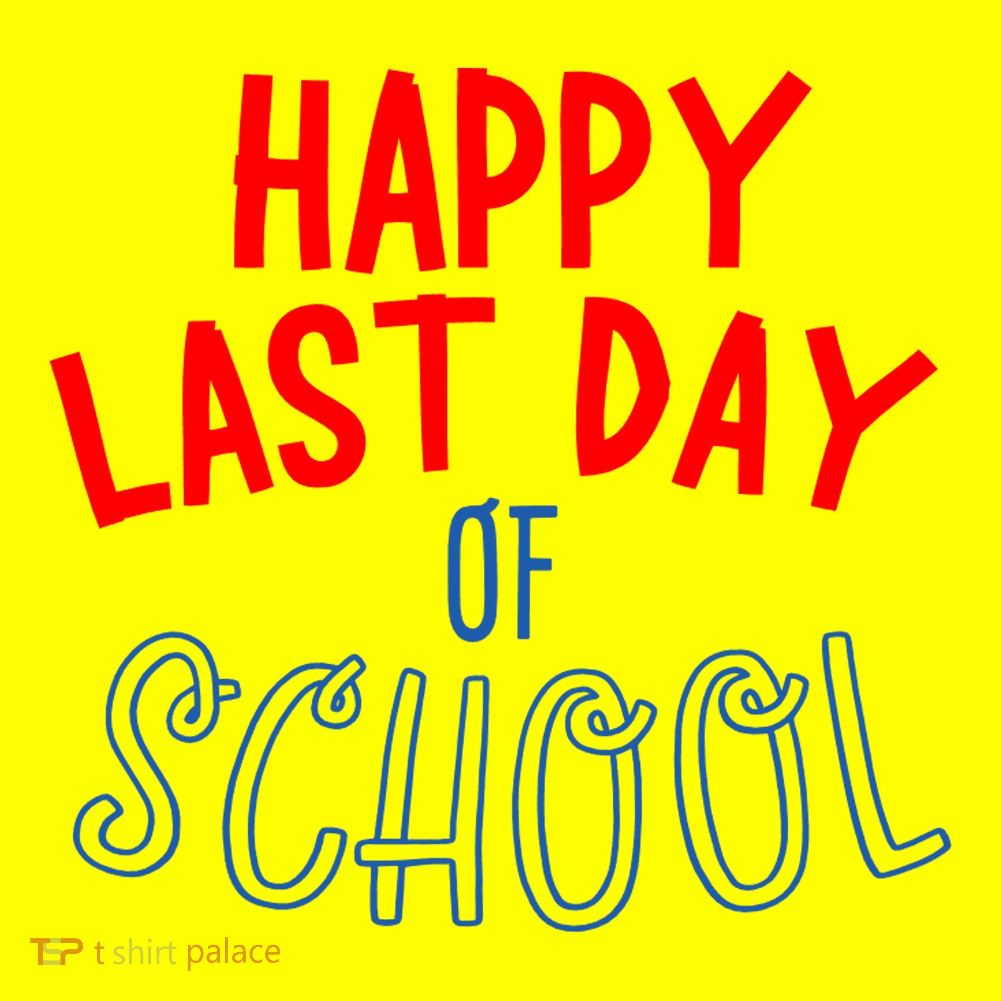 Happy Last Day Of School Summer Vacation Kids Long Sleeve Shirt