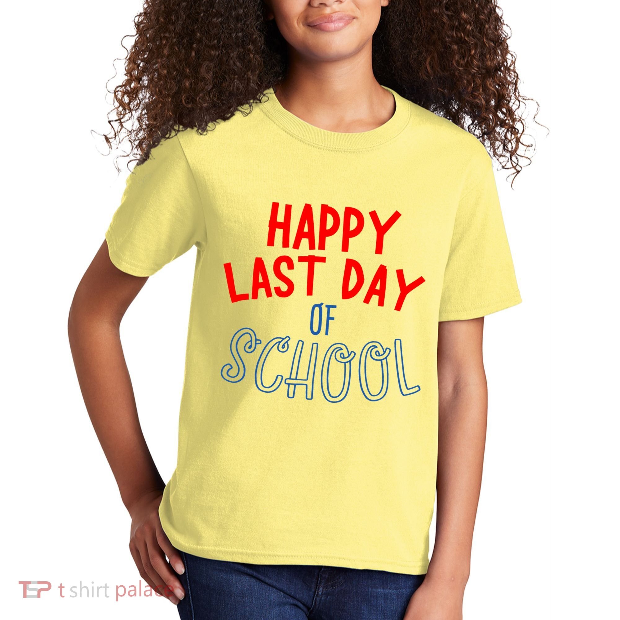 Happy Last Day Of School Summer Vacation Kids T-Shirt