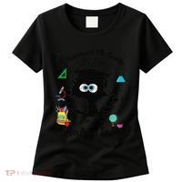 Happy Last Day Of School Funny Black Cat 8th Grade Graduate Women's T-Shirt thumb 0