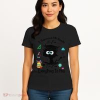 Happy Last Day Of School Funny Black Cat 8th Grade Graduate Women's T-Shirt thumb 4
