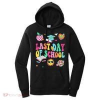 Happy Last Day Of School Teacher Girl Grad Hello Summer Women's Hoodie thumb 0