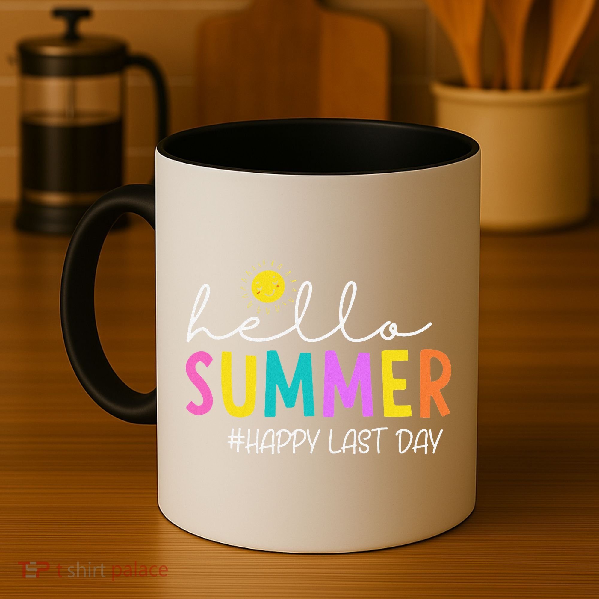 Happy Last Day Of School Teacher Student Hello Summer Gifts Coffee Mug