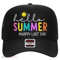 Happy Last Day Of School Teacher Student Hello Summer Gifts Hat thumb 0