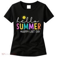 Happy Last Day Of School Teacher Student Hello Summer Gifts Women's T-Shirt thumb 0
