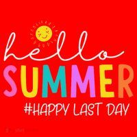 Happy Last Day Of School Teacher Student Hello Summer Gifts Santa Hat thumb 1