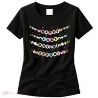 Happy Last Day Of School Friendship Bracelets Teacher Women's T-Shirt thumb 0