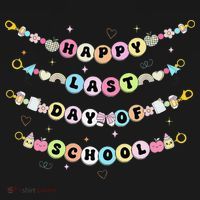 Happy Last Day Of School Friendship Bracelets Teacher Women's T-Shirt thumb 6