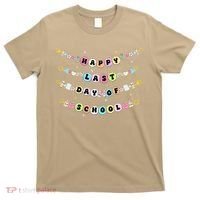 Happy Last Day Of School Friendship Bracelets Teacher T-Shirt thumb 0