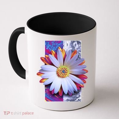 Holographic Lily Flower Coffee Mug