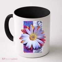 Holographic Lily Flower Coffee Mug thumb 0