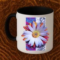 Holographic Lily Flower Coffee Mug thumb 2