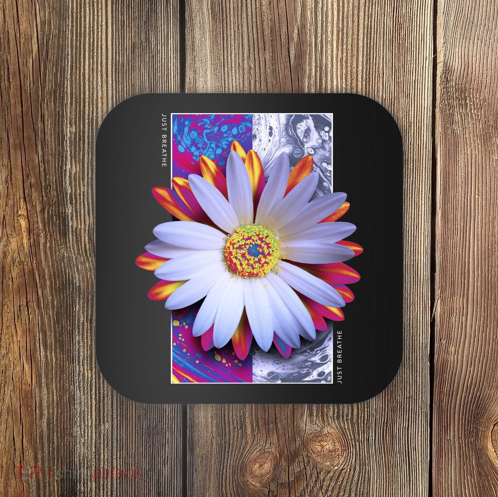Holographic Lily Flower Coaster