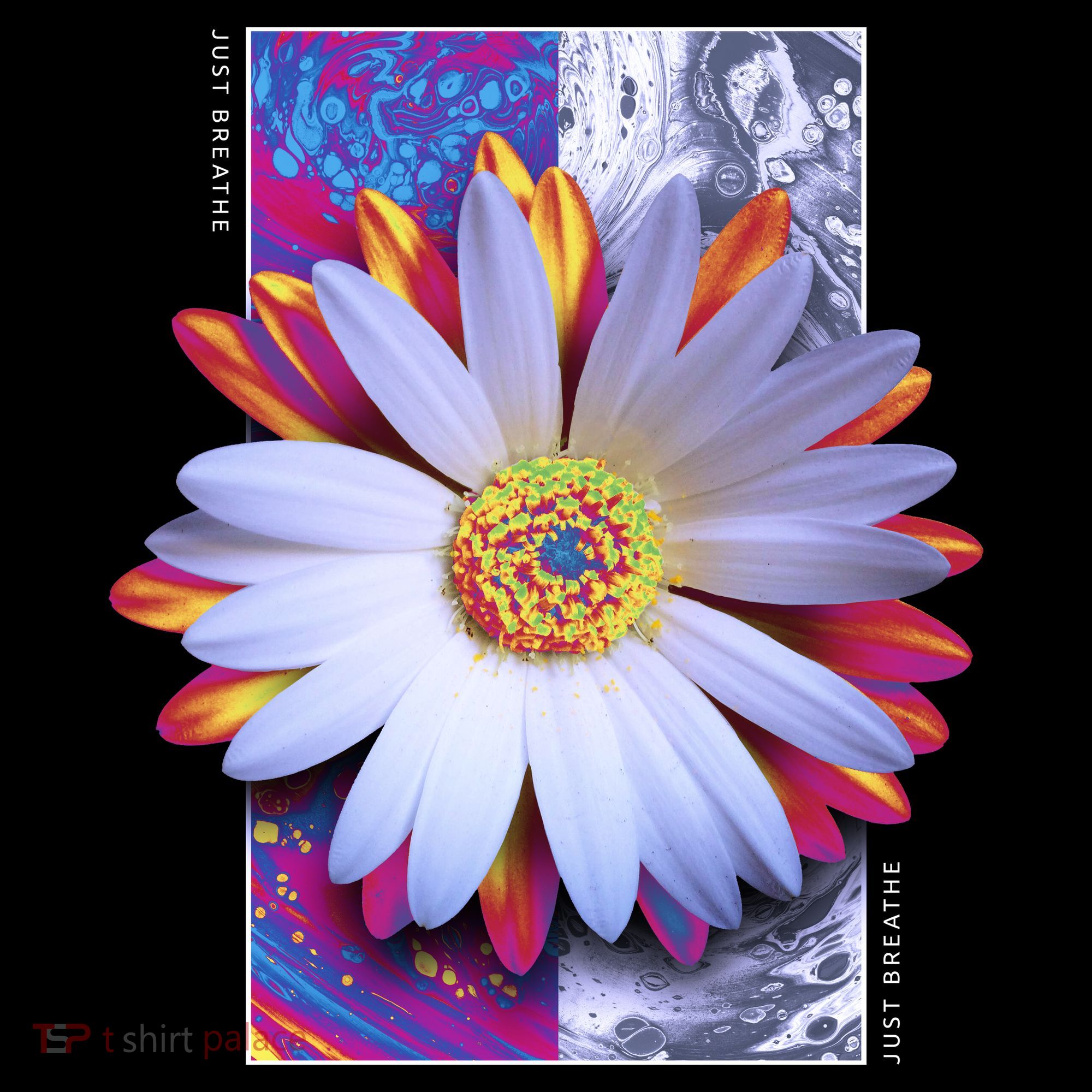 Holographic Lily Flower Mousepad