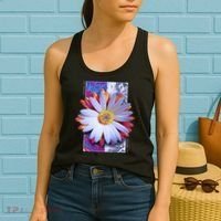 Holographic Lily Flower Women's Tank Top thumb 2