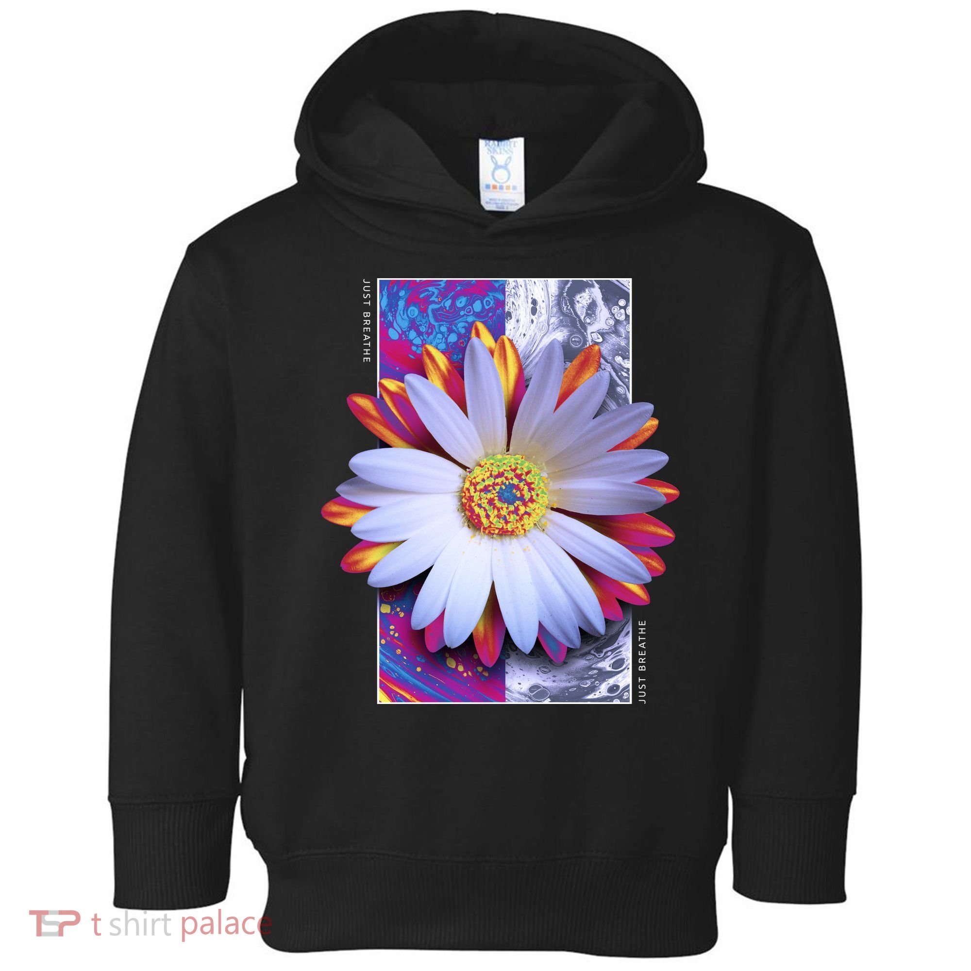 Holographic Lily Flower Toddler Hoodie