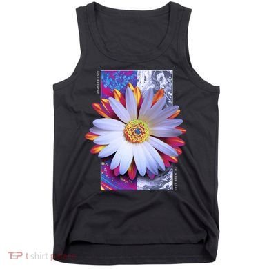 Holographic Lily Flower Tank Top