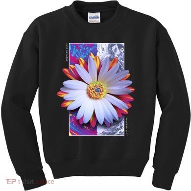 Holographic Lily Flower Kids Sweatshirt