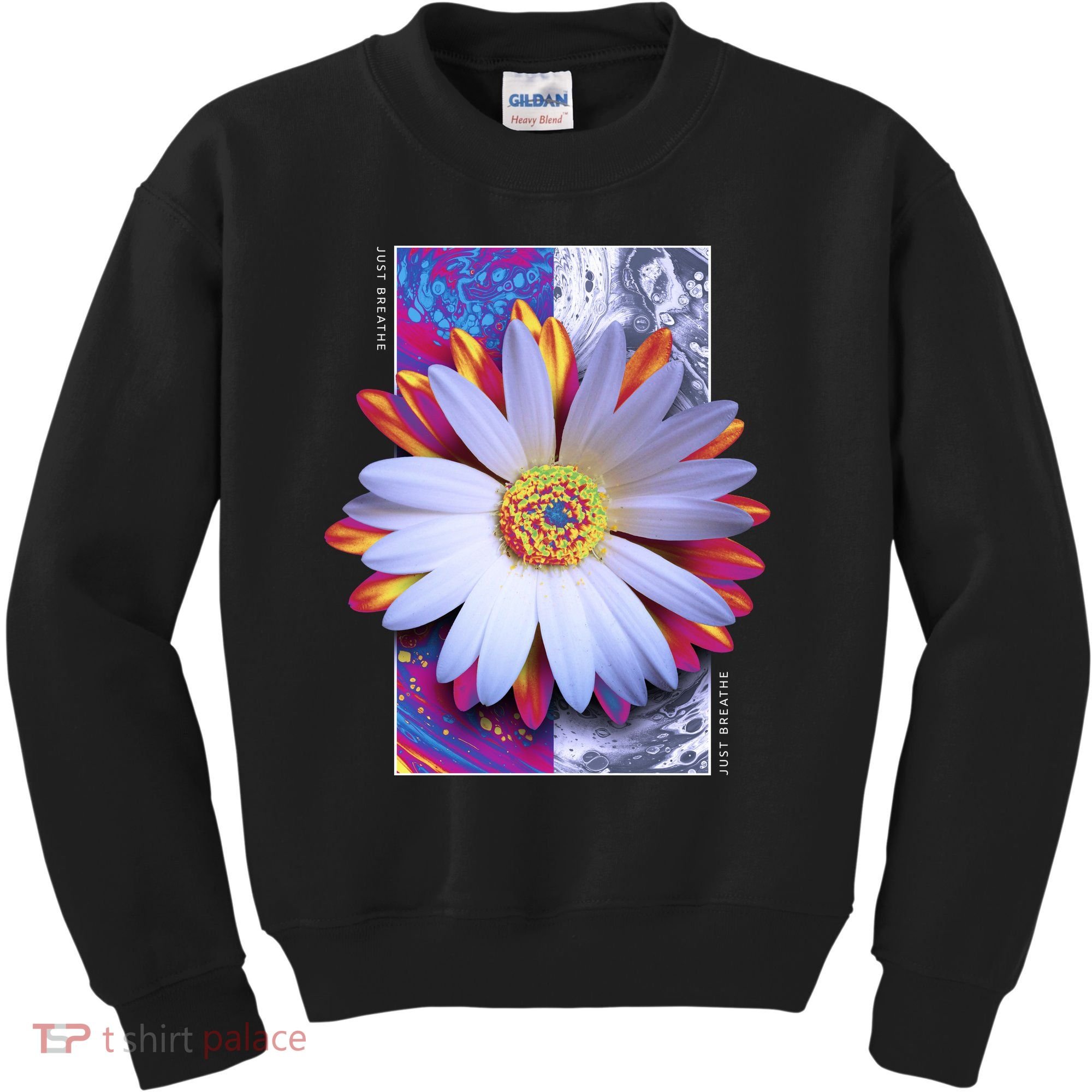 Holographic Lily Flower Kids Sweatshirt