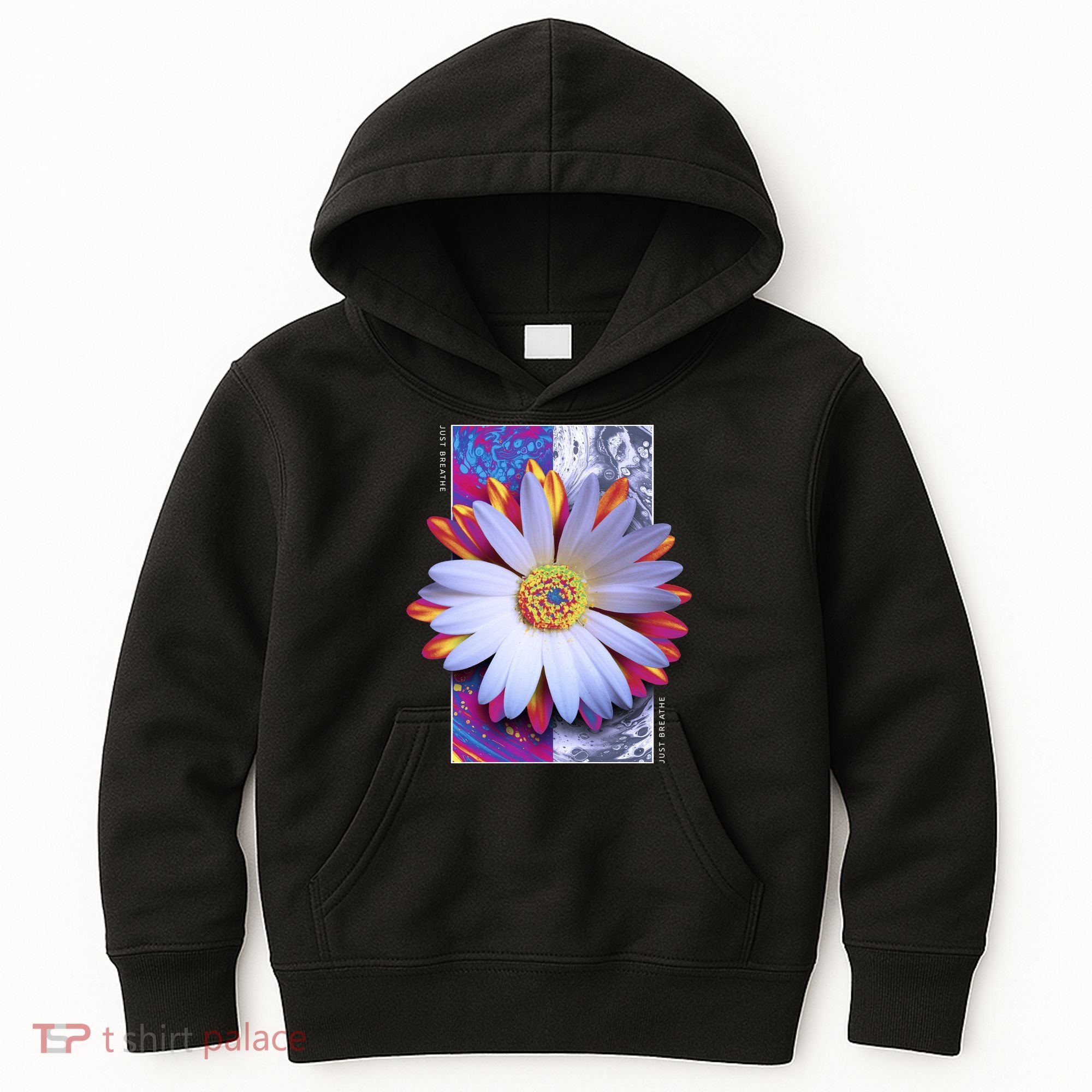 Holographic Lily Flower Kids Hoodie