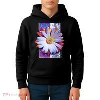 Holographic Lily Flower Kids Hoodie thumb 4