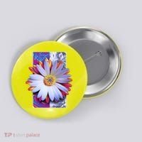 Holographic Lily Flower Button thumb 0