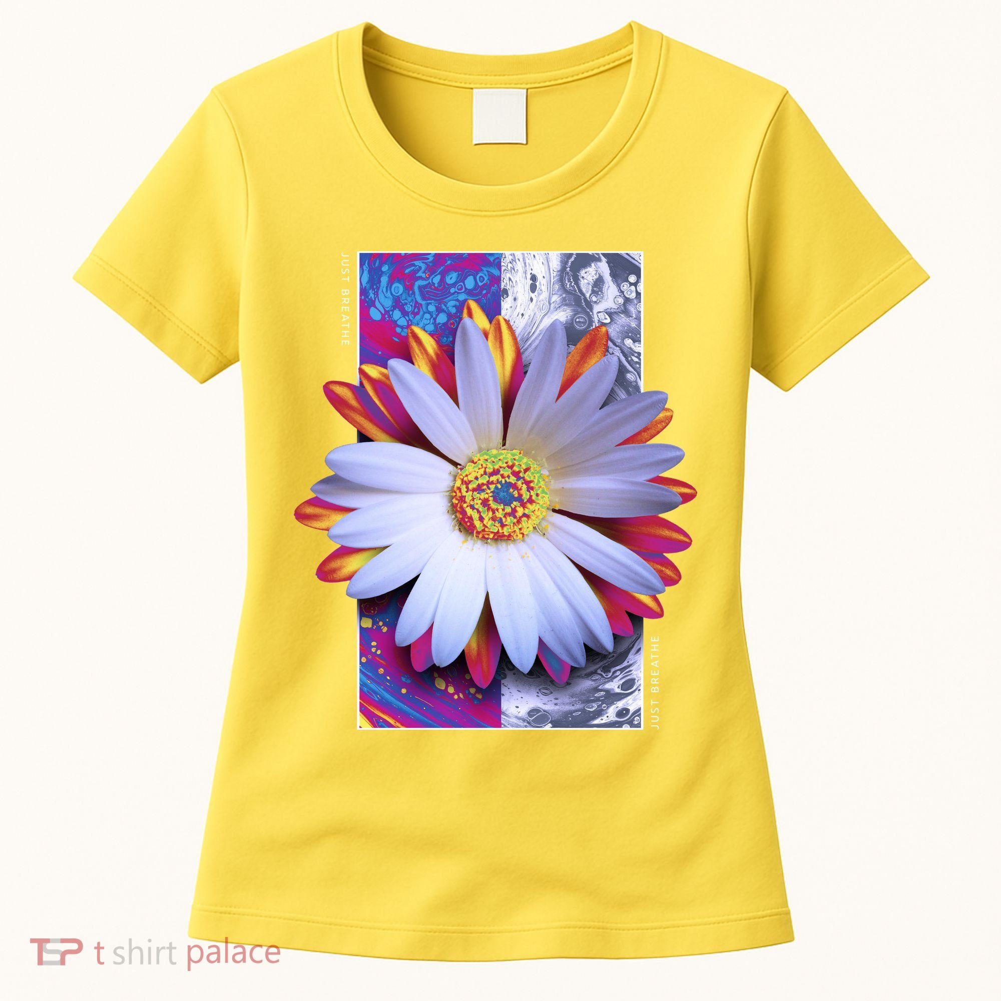 Holographic Lily Flower Women's T-Shirt