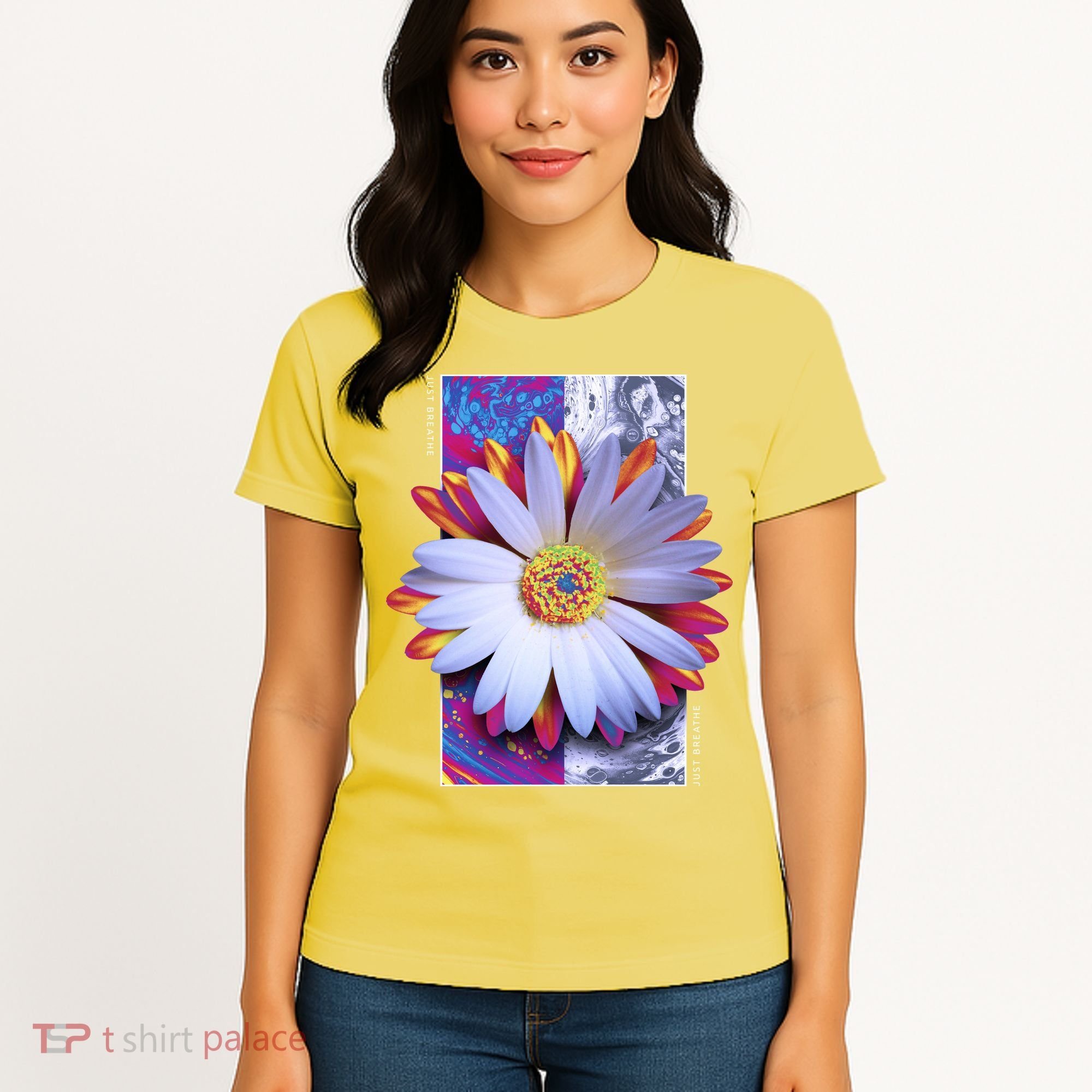 Holographic Lily Flower Women's T-Shirt
