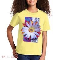 Holographic Lily Flower Kids T-Shirt thumb 2