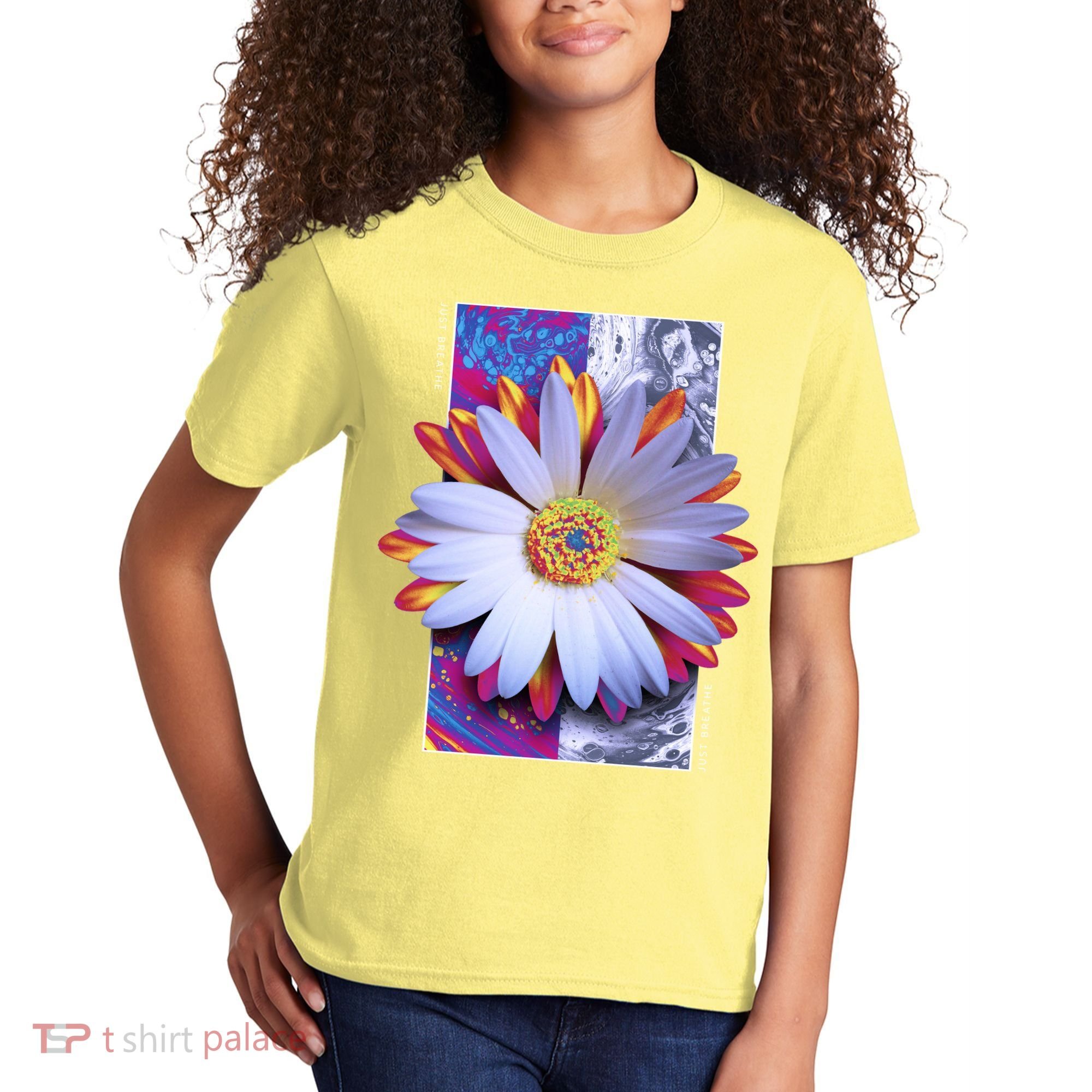 Holographic Lily Flower Kids T-Shirt