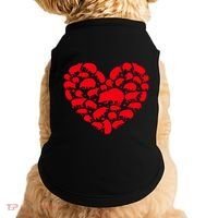 Hedgehog Lover Funny Love Heart Hedgehog Valentine's Day Gift Doggie Tank thumb 0