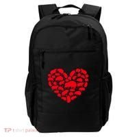 Hedgehog Lover Funny Love Heart Hedgehog Valentine's Day Gift Backpack thumb 0
