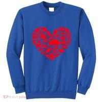 Hedgehog Lover Funny Love Heart Hedgehog Valentine's Day Gift Sweatshirt thumb 0