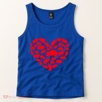 Hedgehog Lover Funny Love Heart Hedgehog Valentine's Day Gift Tank Top thumb 2