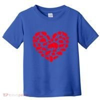 Hedgehog Lover Funny Love Heart Hedgehog Valentine's Day Gift Toddler T-Shirt thumb 0