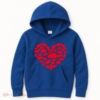 Hedgehog Lover Funny Love Heart Hedgehog Valentine's Day Gift Kids Hoodie thumb 0