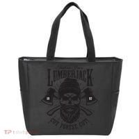 Hipster Lumberjack Tote Bag thumb 0
