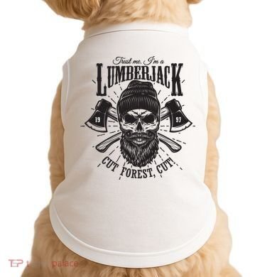 Hipster Lumberjack Doggie Tank