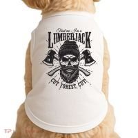 Hipster Lumberjack Doggie Tank thumb 0