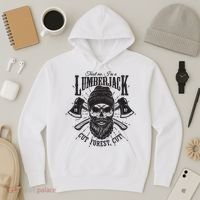 Hipster Lumberjack Hoodie thumb 3