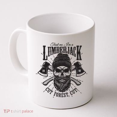 Hipster Lumberjack Coffee Mug