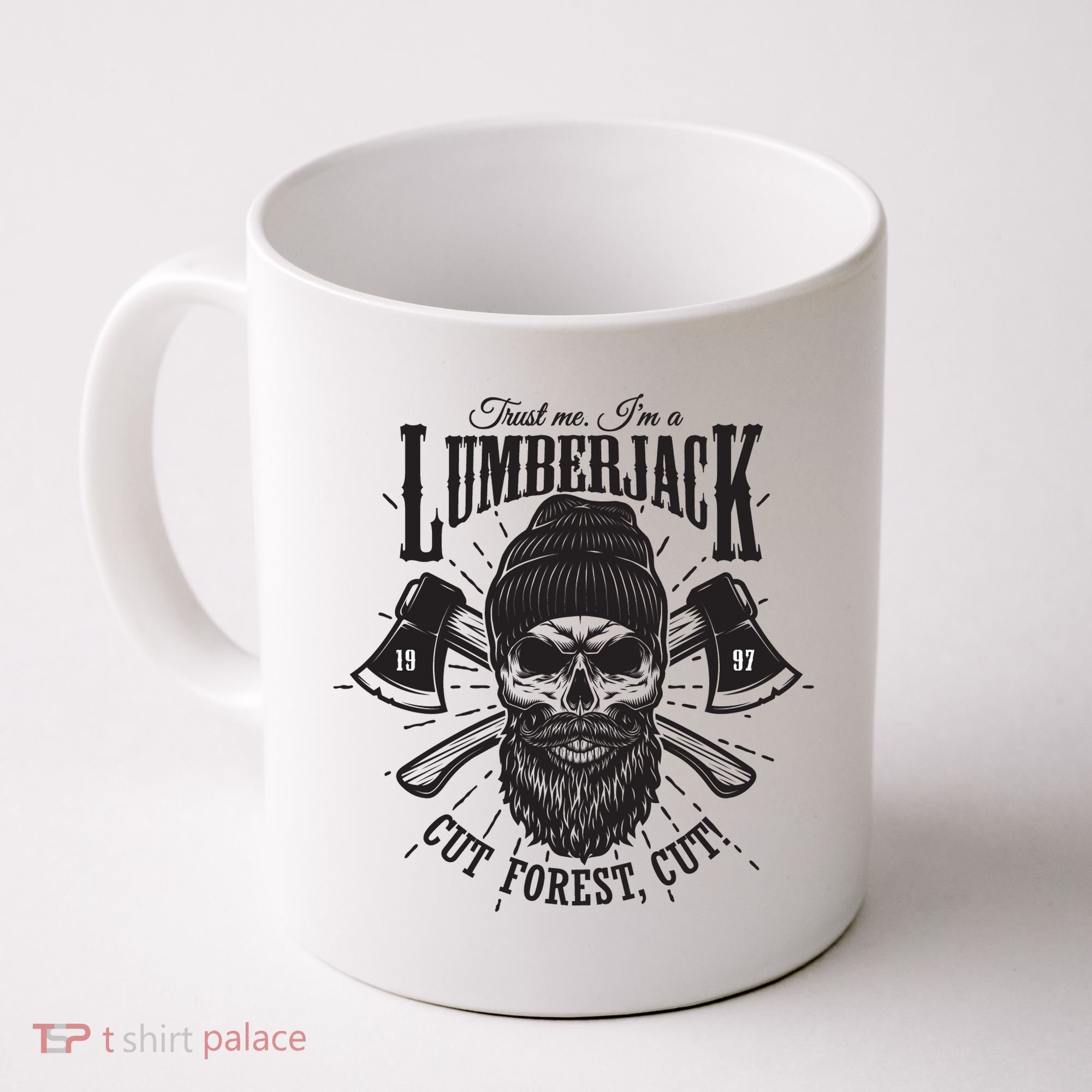 Hipster Lumberjack Coffee Mug